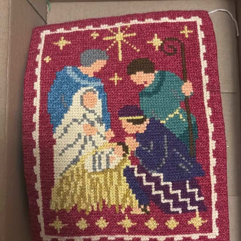 Vintage nativity
